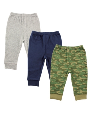 Luvable Friends Tapered Ankle Pants 3-Pack 0-24 Months