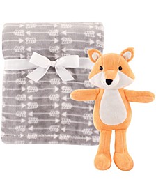 Plush Blanket and Toy, 2-Piece Set, One Size