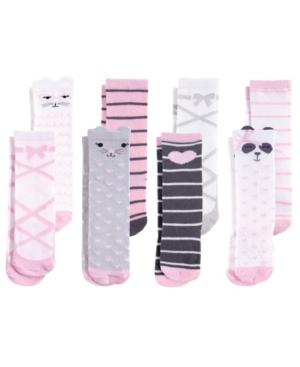 Hudson Baby Knee High Socks 8-Pack 0-24 Months
