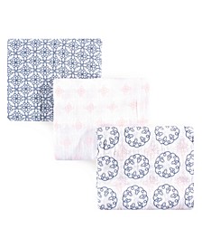 Muslin Swaddle Blankets, 3-Pack, One Size