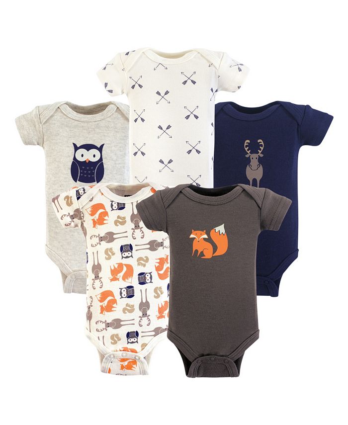 Hudson Baby Preemie Bodysuits 5 Pack Premie Macy s