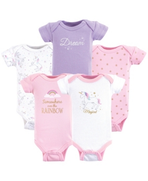 Hudson Baby Preemie Bodysuits 5-Pack Premie