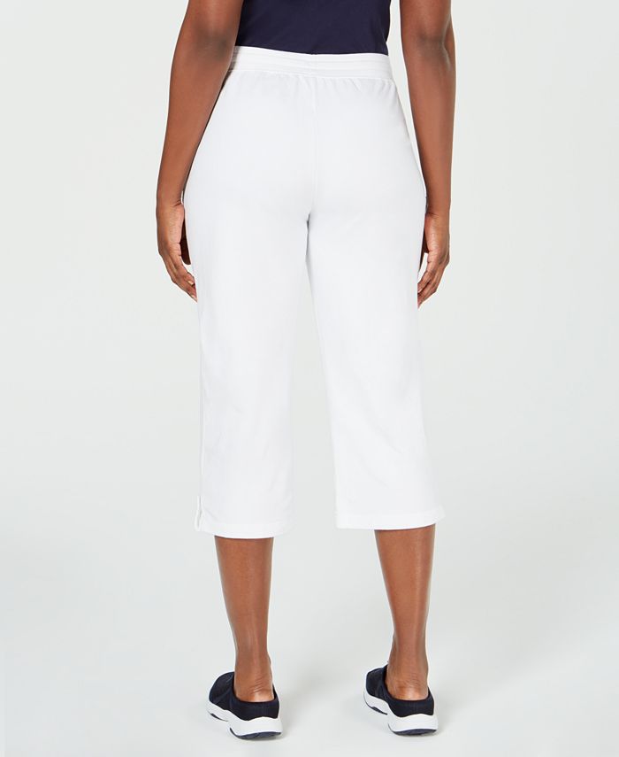 Karen Scott French Terry Capri Pants, Created for Macy's - Macy's