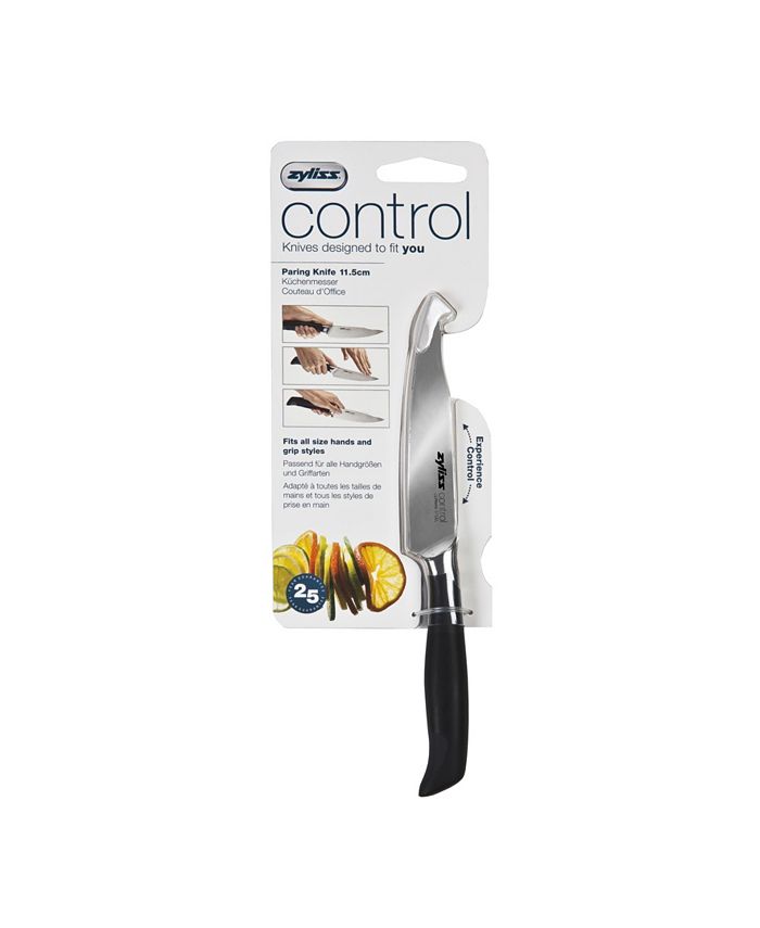 Zyliss Control Paring Knife Professional Kitchen Cutlery Knives Premium German Steel, 4.5