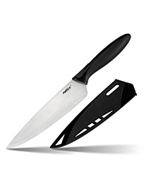 Chef's Knife with Sheath Cover, 7.5" Stainless Steel Blade