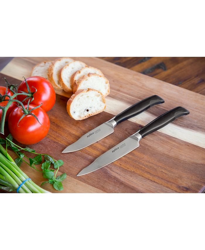 Zyliss Control Paring Knife Set Professional Kitchen Cutlery Knives