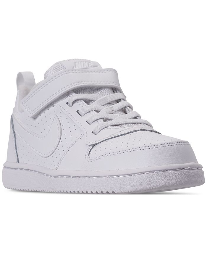Nike Little Kids Court Borough Low 2 Casual Sneakers from Finish Line -  Macy's