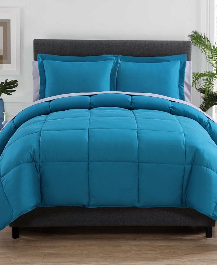 VCNY Home Lincoln Down Alt 7 Piece King Bed In A Bag Macy's