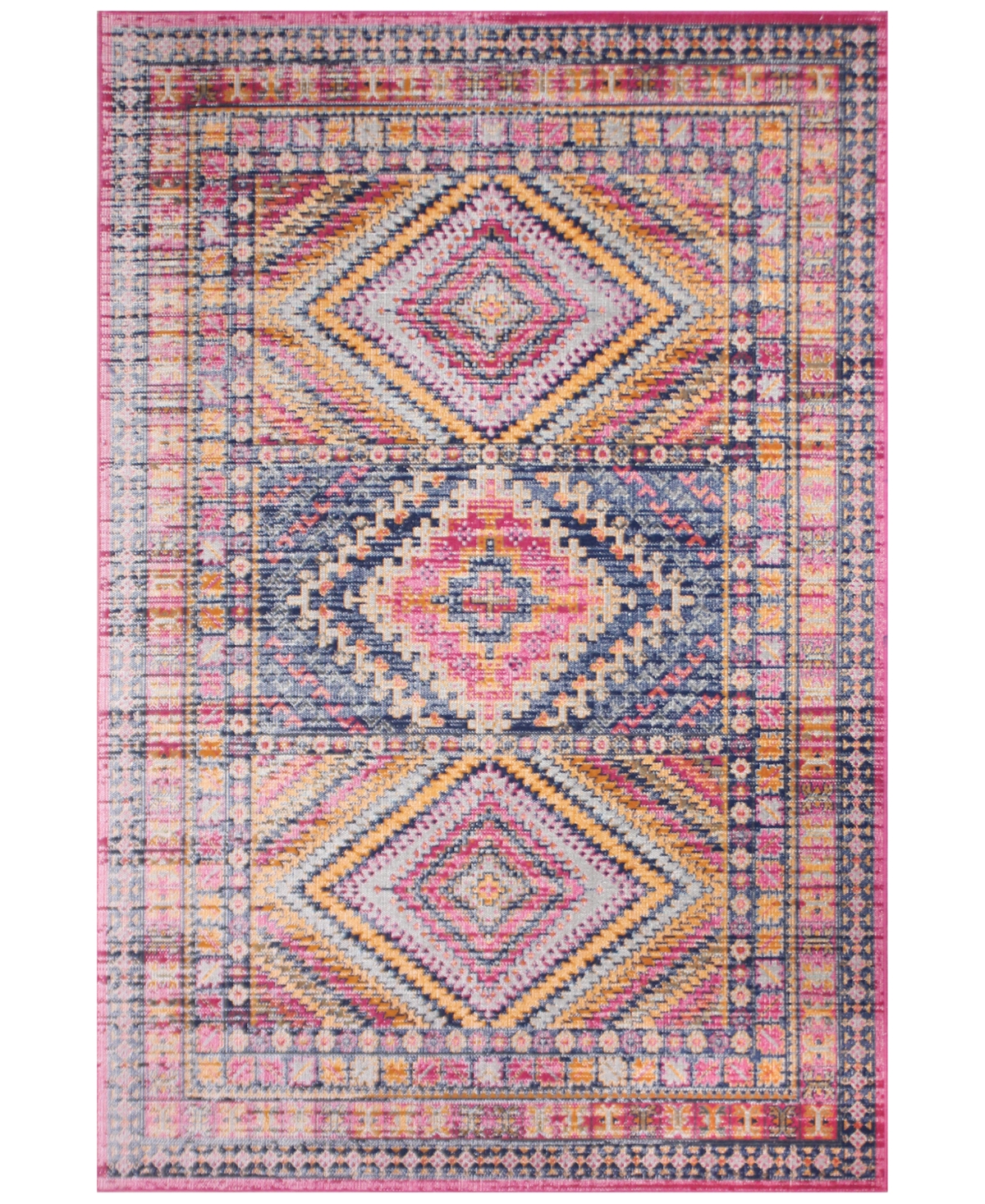 Closeout! Bb Rugs Alexa Alx-56 5'3in x 7'6in Area Rug - Fuchsia