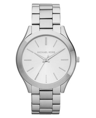 Michael Kors - Women's Slim Runway Stainless Steel Bracelet Watch 42mm MK3178