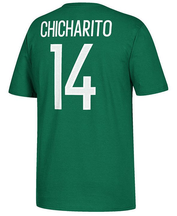 adidas Men's Chicharito Mexico National Team Jersey Hook Player T-Shirt ...
