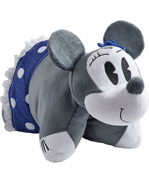 Pillow Pets Disney Denim Minnie Mouse Stuffed Animal Plush Toy
