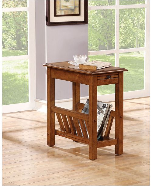 Acme Furniture Jayme Side Table & Reviews Furniture Macy's