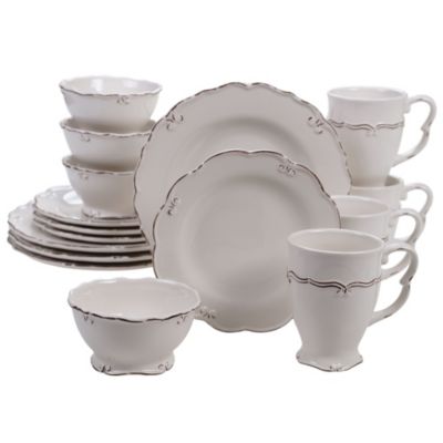 Certified International Vintage Cream 16-Pc. Dinnerware Set - Macy's