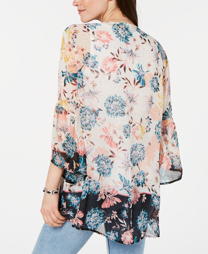 Style & Co FloralPrint Kimono, Created for Macy's Macy's