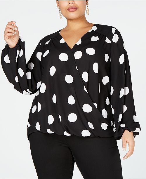 Inc International Concepts Inc Plus Size Volume Sleeve Surplice