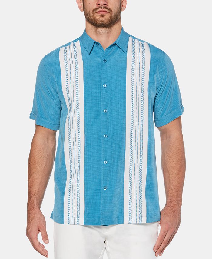 Cubavera Men's No-Button Polo Shirt - Macy's