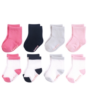 Luvable Friends Unisex Baby Basic Socks 8Pack 0-24 months