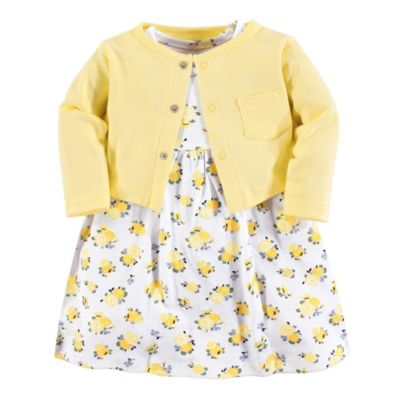 newborn baby girl yellow outfit