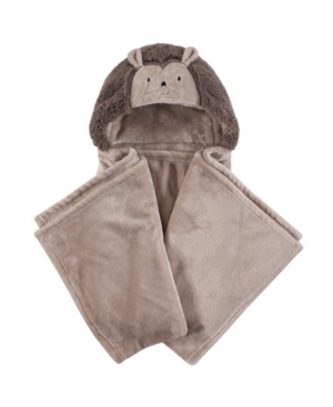 Hudson Baby Hooded Plush Blanket One Size