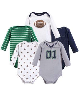 Treasure Five-Piece Set of Long-Sleeve Onesies