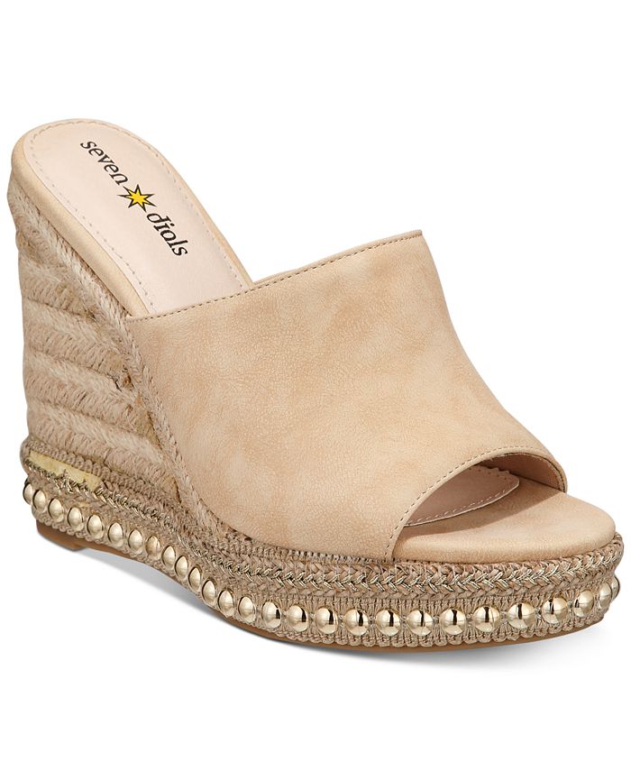 Seven Dials Shania Wedge Sandals - Macy's