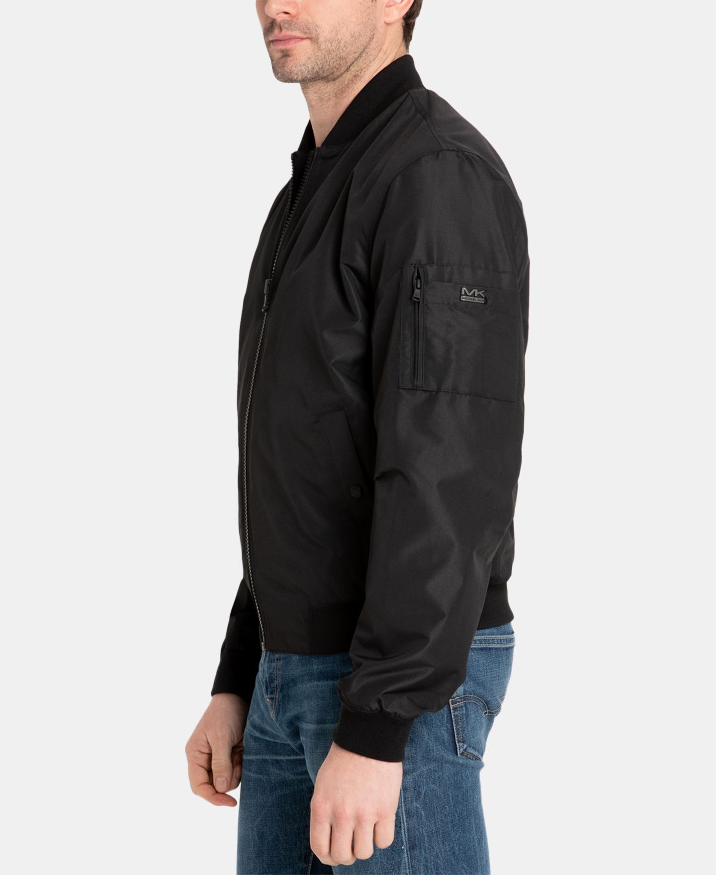 Мужская куртка Michael Kors Bomber, цвет: Чёрный — фото 6