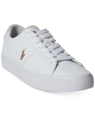 polo white tennis shoes