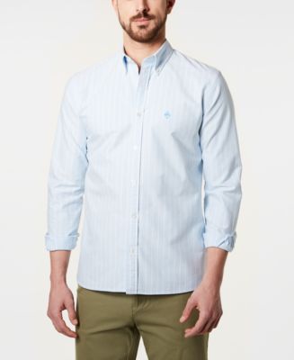 Brooks Brothers Men's Striped Oxford Shirt - Macy's