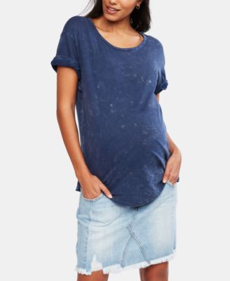 A Pea in the Pod - Maternity Denim Skirt
