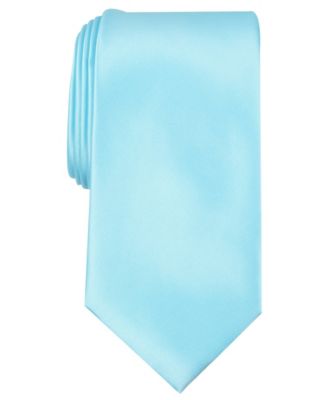 Perry Ellis Men's Solid Sateen Neck Tie - Classic Dress Tie For Business & Formal Wear