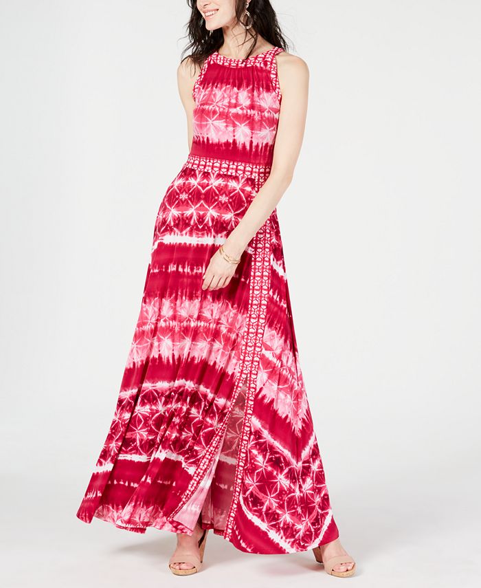 Tie dye 2025 maxi dress petite