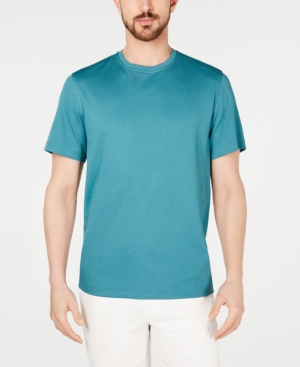 image of Tasso Elba Men-s Supima Blend Crewneck Short-Sleeve T-Shirt, Created for Macy-s