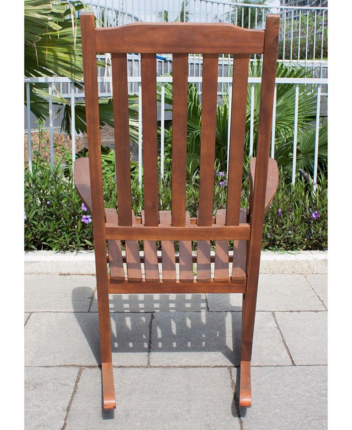northbeam Traditional Oil Based Stain Rocking Chair - Macy's
