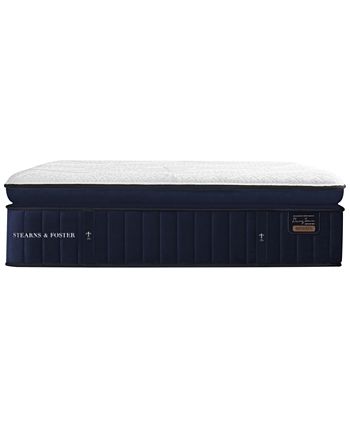 Stearns & Foster - Reserve Hepburn 16" Luxury Plush Euro Pillow Top Mattress - Twin XL