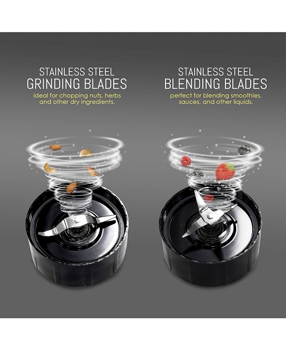 Elite by MaxiMatic Elite Cuisine 17 Piece Personal Drink Blender with