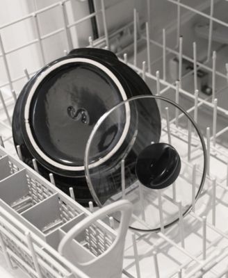 Elite Gourmet 3.5Qt Slow Cooker with Glass Lid, Adjustable Temperature Controls, Keep Warm Function