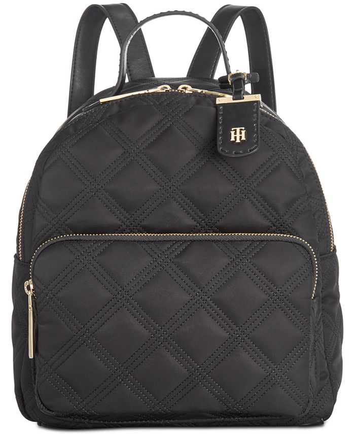 Tommy Hilfiger Julia Quilted Nylon Dome Backpack - Macy's