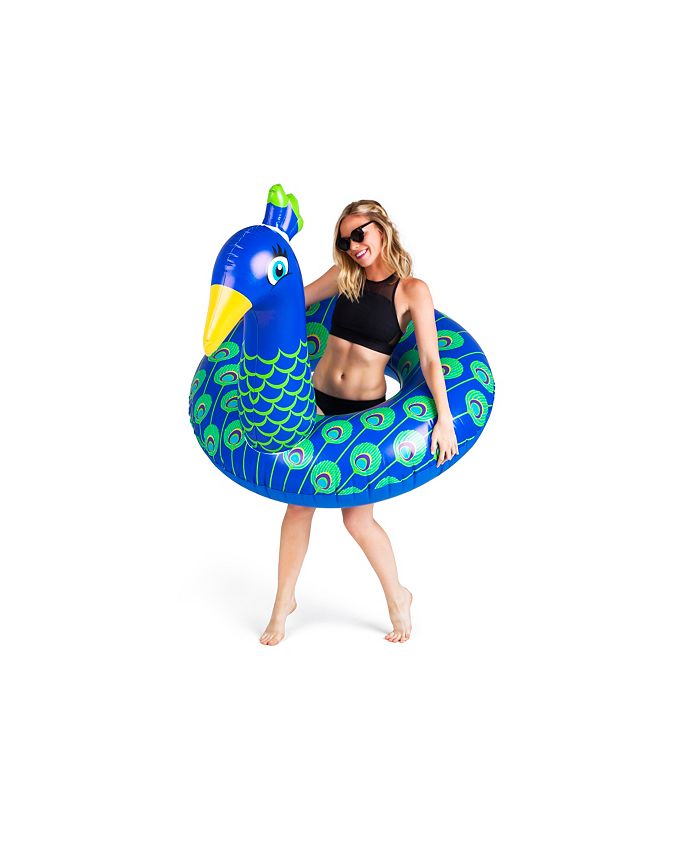giant peacock float
