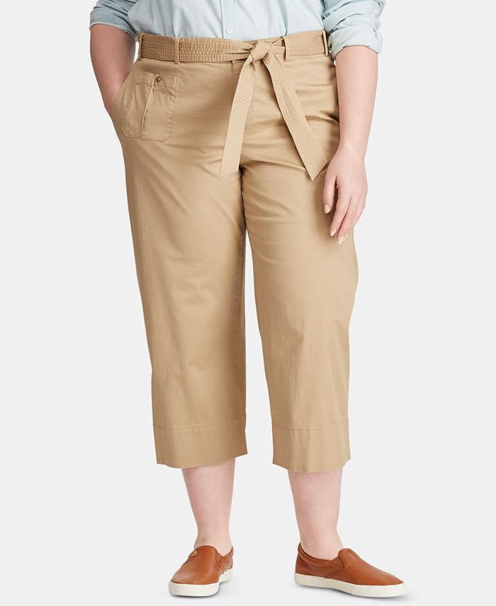 Lauren Ralph Lauren Plus Size Twill Pants Macy's