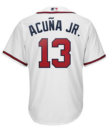 Majestic Men's Ronald Acuna Atlanta Braves Player Replica Cool