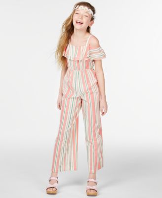 striped jumpsuit for girls