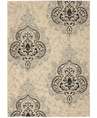 Safavieh Courtyard CY7926 Creme and Black 2'7