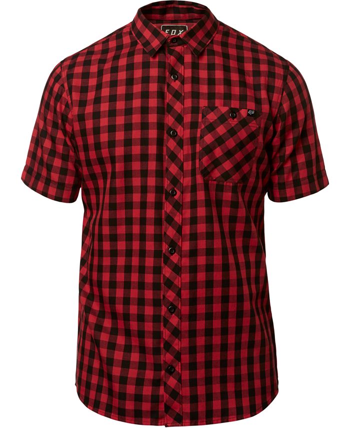 Fox Men's Plaid Shirt & Reviews - Casual Button-Down Shirts - Men - Macy's