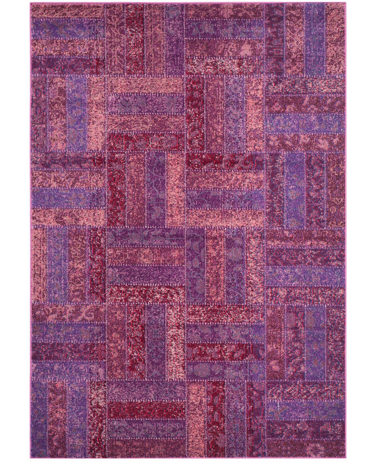 Safavieh Monaco 6'7in x 9'2in Area Rug - Purple/Multi