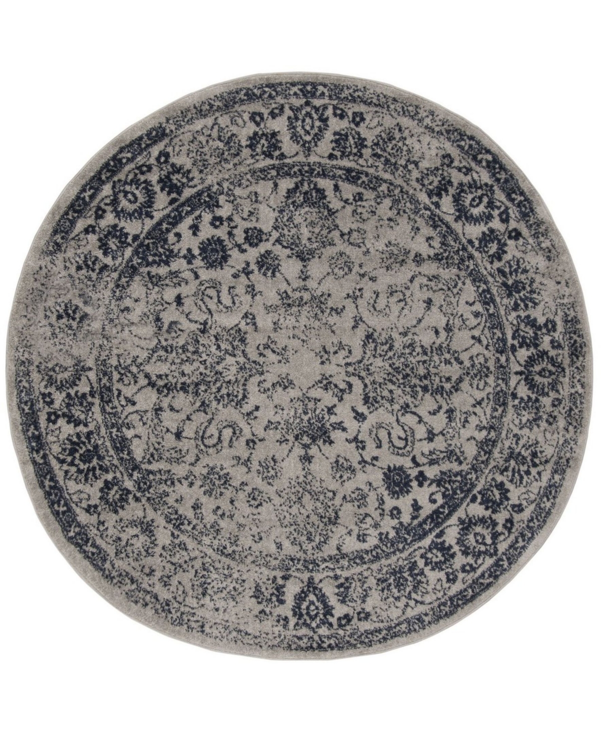Safavieh Adirondack 109and Navy x Area Rug - Gray