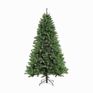 Puleo International 7.5 Ft. Unlit Noble Fir Artificial Unlit Christmas Tree In Green