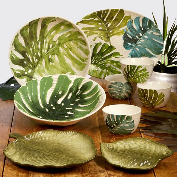Certified International Palm Leaves Dinnerware Collection & Reviews