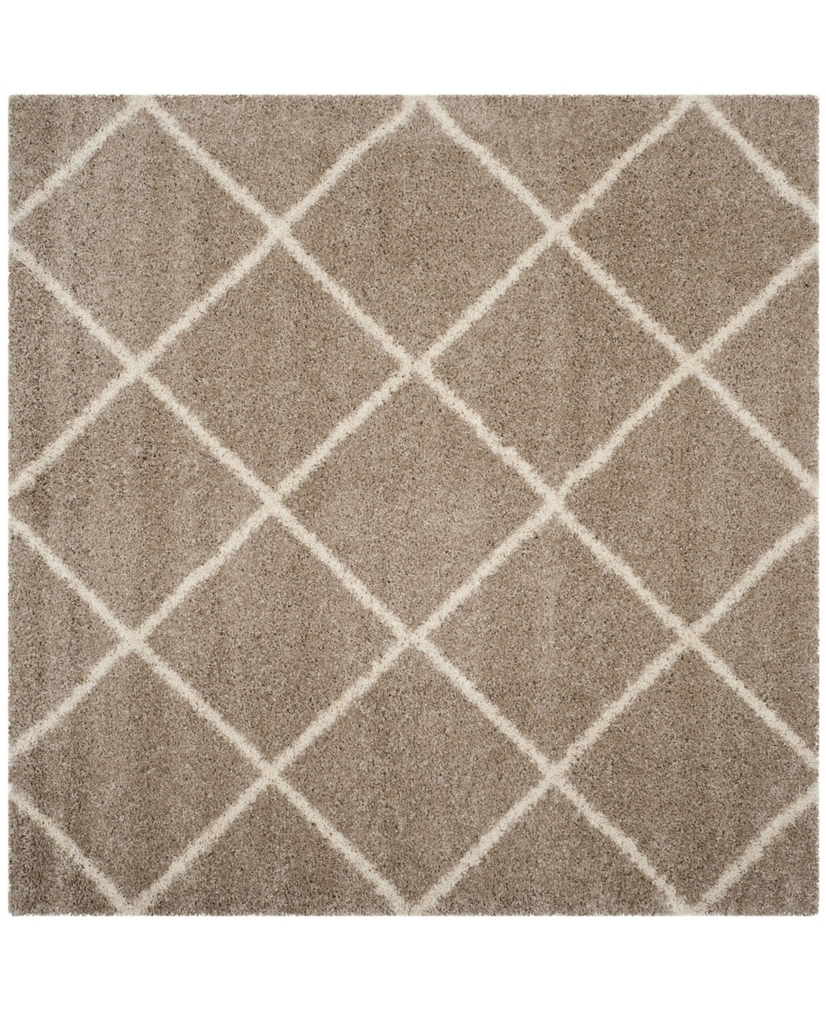 Safavieh Hudson 7' x 7' Square Area Rug - Beige/Ivory