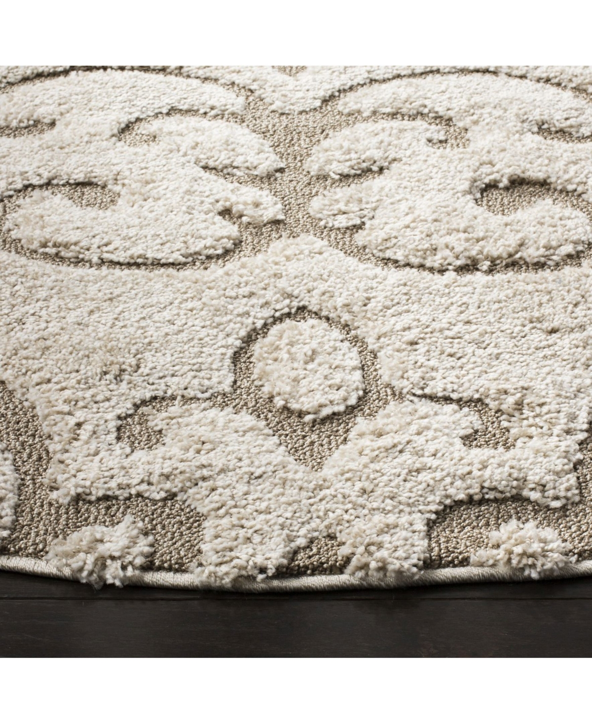 Safavieh Florida Shag SG470 x Area Rug -Creme